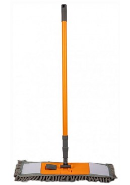 Швабра - полотер с запаской WERK телескопическая ручка, 42х10 см (Цвет в ассортименте)