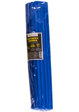 Запаска к швабре Eco Fabric PVA с отжимом синяя, жесткая, 27 см