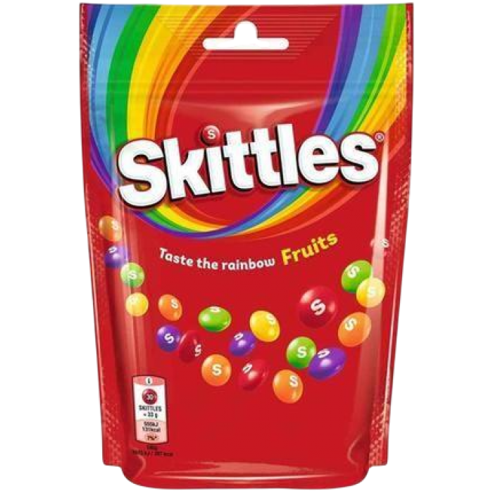 Драже Skittles Vegan Fruits, 136 г  - 