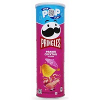 Чіпси Pringles зі смаком креветкового коктейлю, 165 г