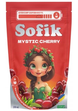 Напиток соковый Sofik Mystic Cherry со вкусом вишни безалкогольный негазированный, 200 мл