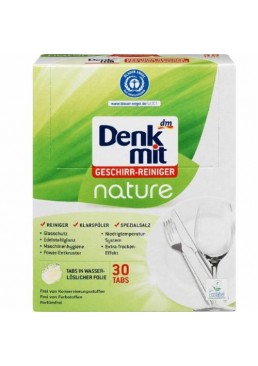 Таблетки для посудомийних машин DenkMit Nature, 30 шт