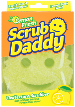 Губка-скрабер Scrub Daddy Лимон, 1 шт