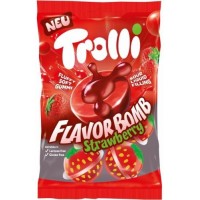 Конфеты желейные Trolli Flavor Bomb Strawberry, 75 г