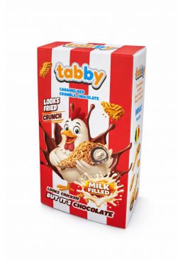 Бельгийский шоколад Tabby Crunch Шоколадная жареная курица Куриные ножки KFC, 50 г