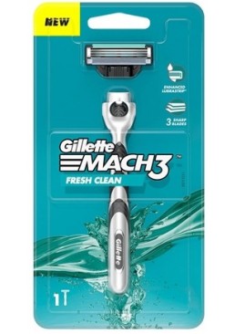 Станок с 1 сменной кассетой Gillette Mach3