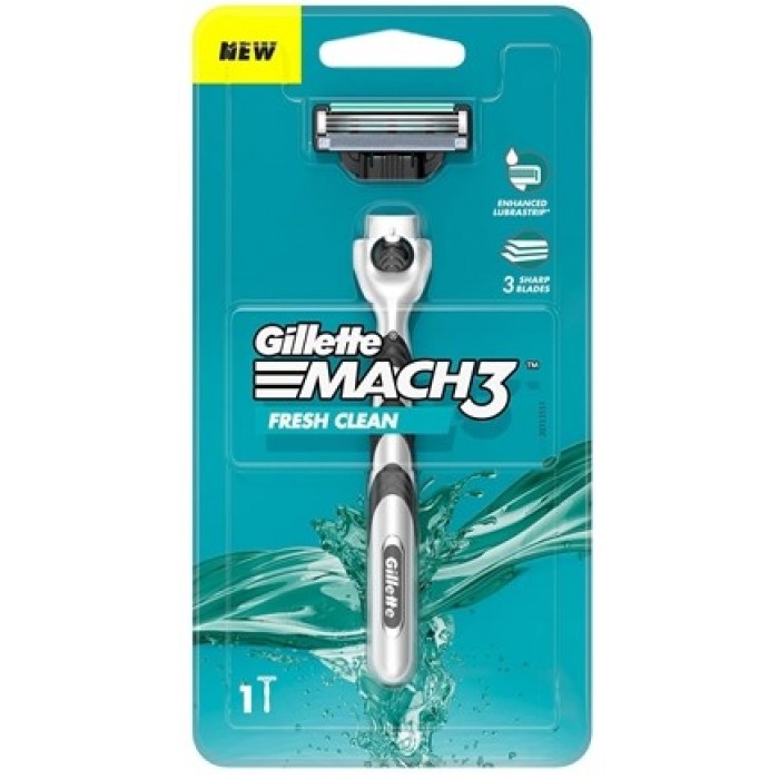 Станок с 1 сменной кассетой Gillette Mach3 - 