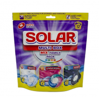 Капсулы для стирки Solar Multi Box White + Universal + Black, 12 шт