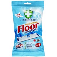 Антибактеріальні серветки Green Shield для підлоги, 24 шт