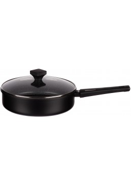Сковорода глибока Ardesto Gemini Gourmet Andria AR1926GMG з кришкою, 26 см