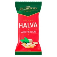 Халва подсолнечная Дружковская с арахисом, 200 г
