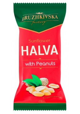 Халва подсолнечная Дружковская с арахисом, 200 г