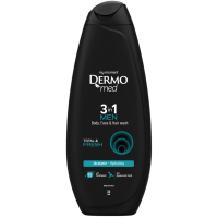 Гель для душа DermoMed Total & FRESH для мужчин 3 в 1, 450 мл