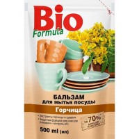 Бальзам для мытья посуды Bio Formula Горчица, 500 мл 