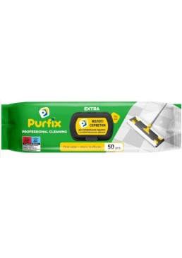 Салфетки влажные Purfix «EXTRA» для уборки пола, 50 шт