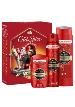 Набір для догляду за тілом подарунковий Old Spice Knight Epic Legend