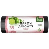 Мешки для мусора Sweet Home Прочные 35 л, 30 шт 