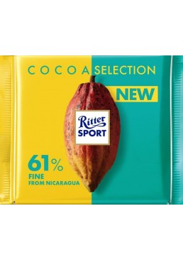 Шоколад Ritter Sport темный 61% какао, 100 г