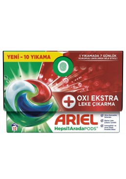 Капсулы для стирки Ariel Pods экстрасильная очистка, 10 шт