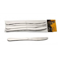 Набір столових ножів «Ребро» з нержавіючої сталі, 23 см (6 шт)