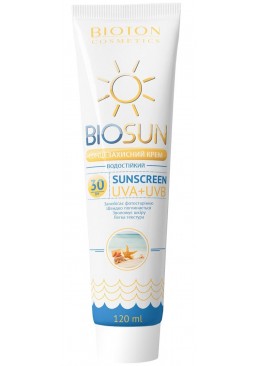 Сонцезахисний крем Bioton Cosmetics SPF 30, 120 мл