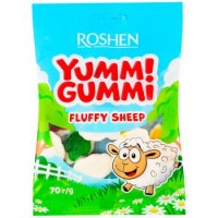 Цукерки желейні Roshen Yummi Gummi Fluffy Sheep, 70 г