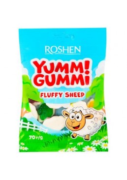 Конфеты желейные Roshen Yummi Gummi Fluffy Sheep, 70 г