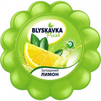 Гелевый освежитель Blyskavka Fresh Душистый Лимон, 1 шт