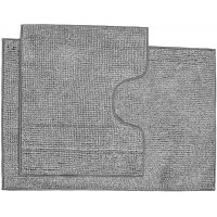Набор ковриков DarianA Standard Plus 60х50+60х90 см Серый