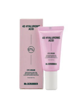 Увлажняющий крем для кожи вокруг глаз Mr.Scrubber 4D Hyaluronic Acid, 15 мл