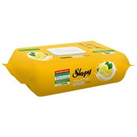  Серветки для побутового прибирання Sleepy Easy Clean Lemon, 100 шт 