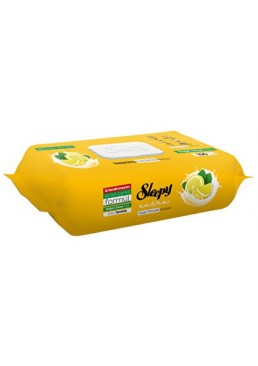  Серветки для побутового прибирання Sleepy Easy Clean Lemon, 100 шт 