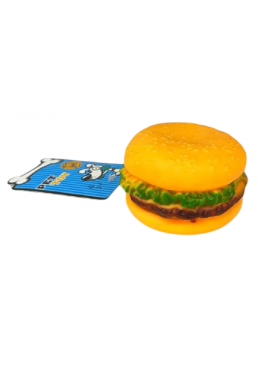 Іграшка для домашніх тварин "Гамбургер", 7х4 см
