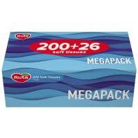 Салфетки гигиенические в коробке Ruta Family Pack, 226 шт