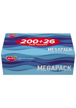 Салфетки гигиенические в коробке Ruta Family Pack, 226 шт