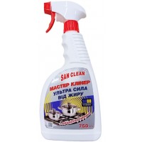 Средство для удаления жира San Clean ультра сила, 750 мл