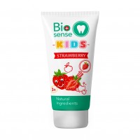 Детская зубная паста Bioton Cosmetics Biosense Kids Strawberry 3+, 50 мл