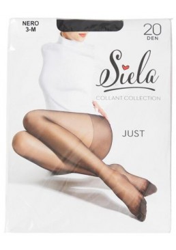 Колготки женские Siela Just, 20 DEN, Nero, размер 3