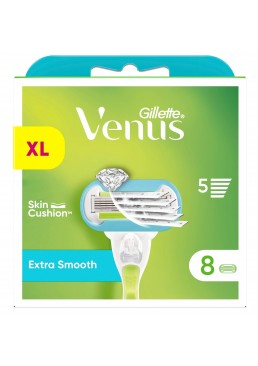 Сменные картриджи для бритья Gillette Venus 5 Smooth женские, 8 шт