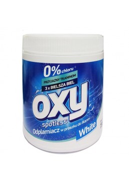 Плямовивідник для білих тканин OXY Spotless White, 730г