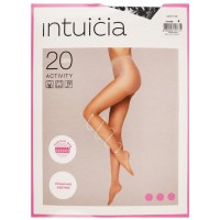 Колготи Intuicia Activity 20 Den чорні, 4 розмір 