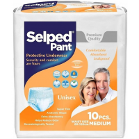 Подгузники-трусики для взрослых Selped Pant M, 10 шт (80-120 см)