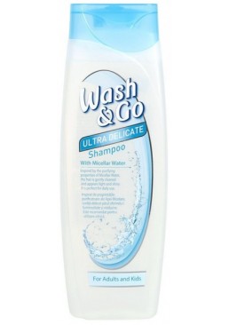 Шампунь для всех типов волос Wash&Go на мицеллярной воде, 200 мл 