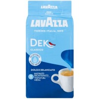 Кофе молотый без кофеина lavazza dek classico, 250 г