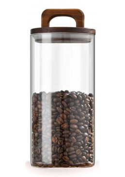 Емкость S&T 212121-3 с деревянной крышкой, 950 мл