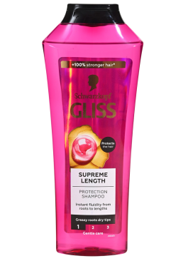 Шампунь для волос Gliss Supreme Length, 400 мл