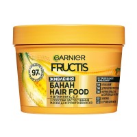Маска для волосся Garnier Fructis Super Food Банан Екстраживлення для дуже сухого волосся, 400 мл