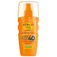 Спрей для безопасного загара Біокон Высокая защита SPF 40 UVA UVB водостойкий, 160 мл