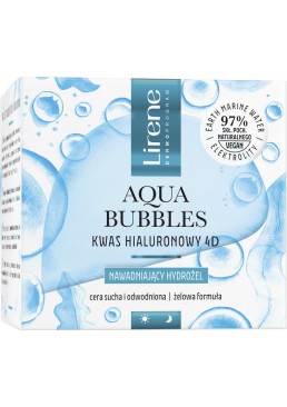 Зволожувальний гідрогелевий крем Lirene Aqua Bubbles, 50 мл 