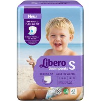 Підгузки-трусики Libero Swimpants Small 7-12 кг, 12 шт 